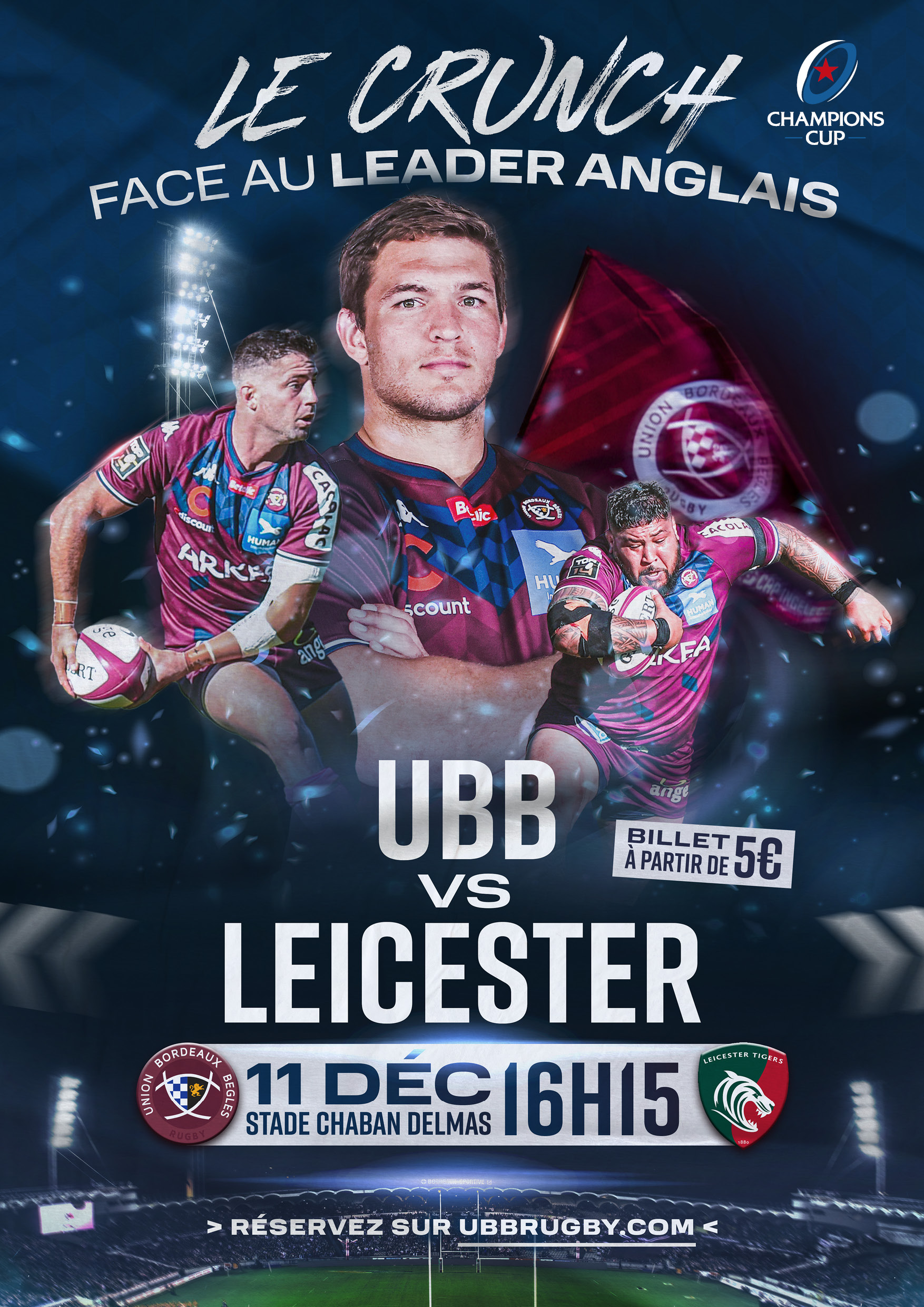 Bordeaux Bègles - Leicester Tigers